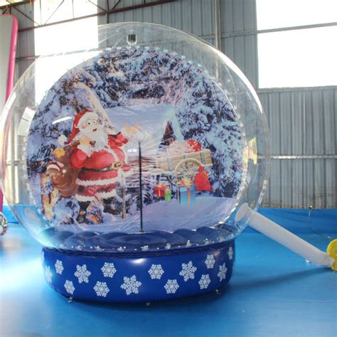 Christmas Blow Up Snow Globe - AM Inflatable