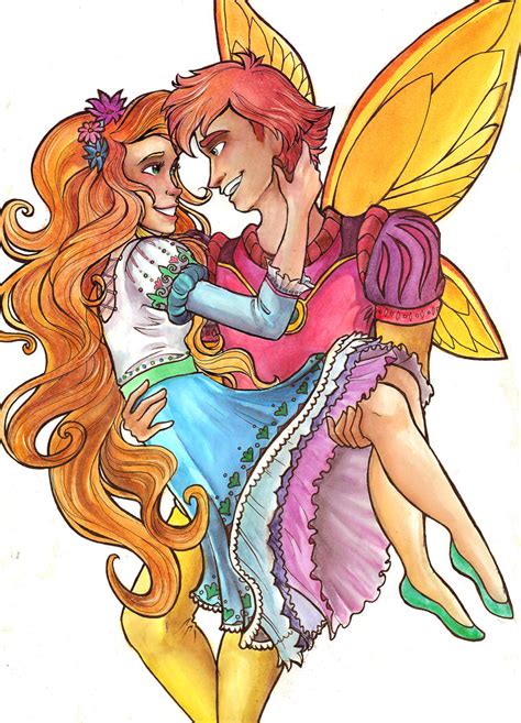 Thumbelina and Cornelius by Dykah on DeviantArt