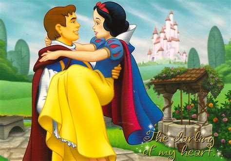 My Favorite Disney Postcards: Snow White and Prince Charming