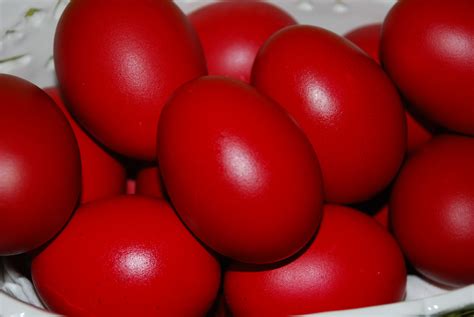 Cyprus - Easter tradition "Dyed red eggs" | Easter traditions, Red, Greek easter