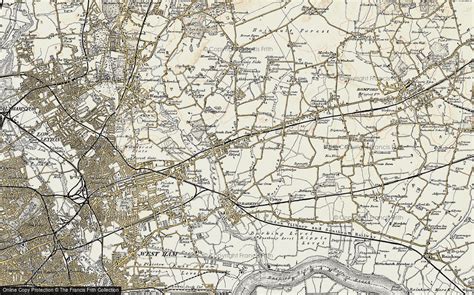 Old Maps of Ilford, Greater London - Francis Frith