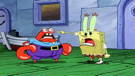 Mr. Krabs and Spongebob face swap. : r/funny