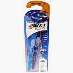 Amazon.com : Reach Access Daily Flosser Family Pack With 14 Refill Heads - 1 Each : Dental Floss ...