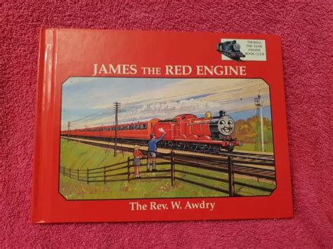 THOMAS TANK ENGINE book club 22x16cm Hardback JAMES THE RED ENGINE £2. ...