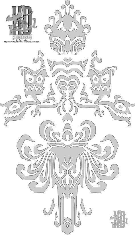 Haunted Mansion Wallpaper Stencil - WallpaperSafari