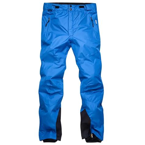 Professional Ice Ski Pants Men Waterproof Snow Pants Winter Warm Snowboard Pants Outdoor Skiing ...