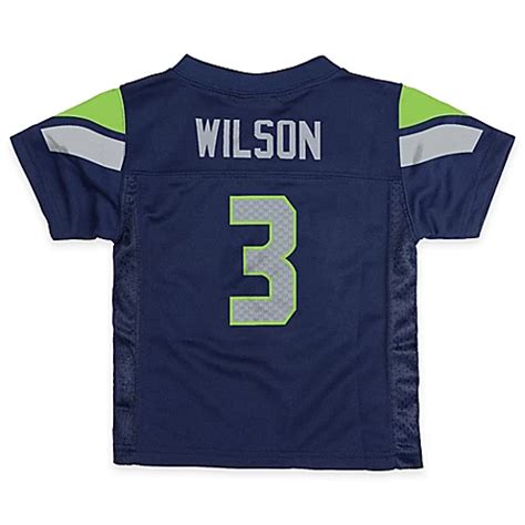 NFL Seattle Seahawks Russell Wilson Jersey in Blue - Bed Bath & Beyond