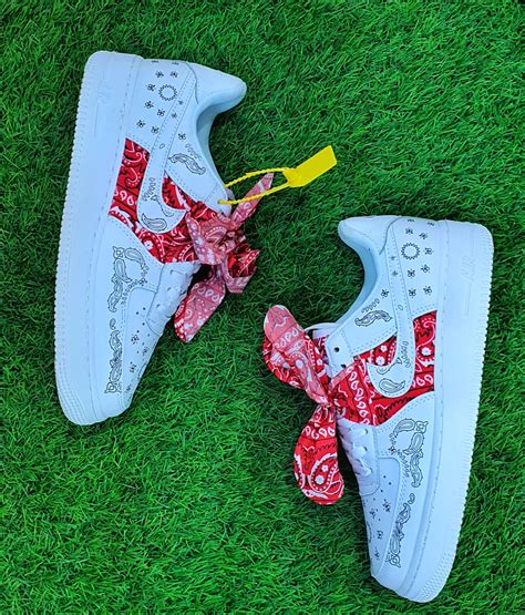 Nike Air Force 1 Low 'Bandana' Custom - Exclusive Sneakers SA