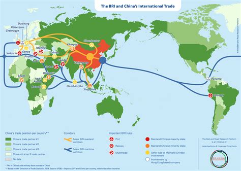 New Map of the Belt and Road Initiative - LeidenAsiaCentre