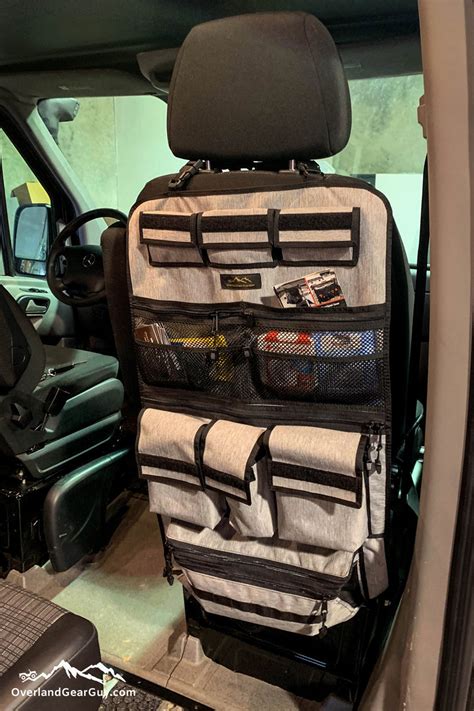 Sprinter II Seat Organizer - Van Seat Organizer - Vanlife Accessories ...