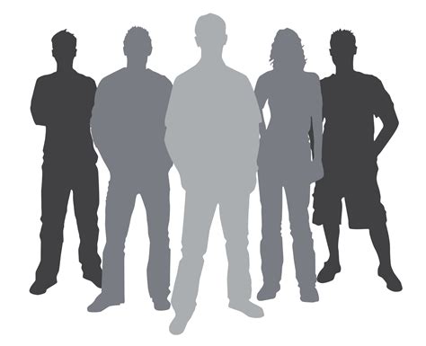 People Silhouette Clip Art at GetDrawings | Free download