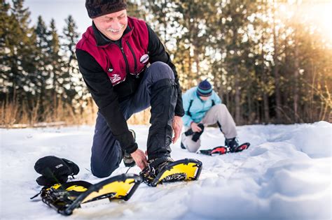 Snowshoeing on Campus • Snowshoe Magazine