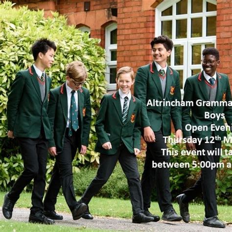 Altrincham Grammar School for Boys - AGSB Open Evening