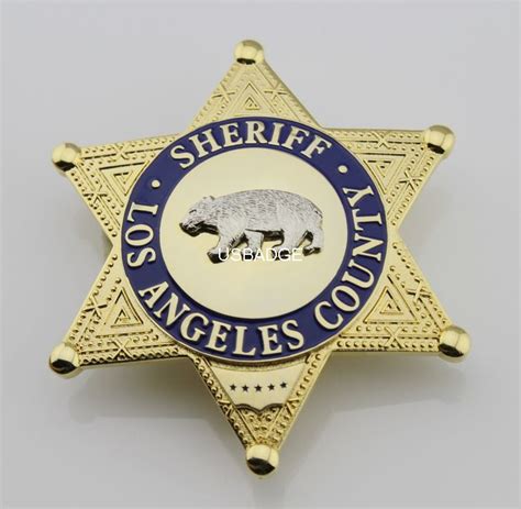 2017 Us La County Sheriff Badge Brass From Usbadge, $40.21 | Dhgate.Com