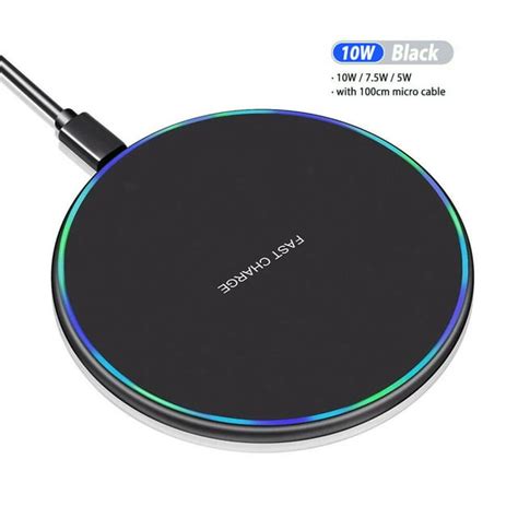 Samsung Wireless Charger, Fast Charging Pad 15W with iPhone & Galaxy ...