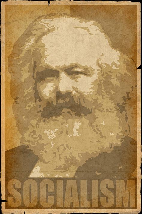 Karl Marx Socialism Digital Art by Filip Schpindel