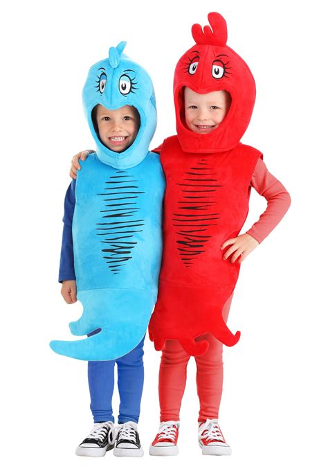 Toddler Dr. Seuss Red Fish Costume | Dr. Seuss Costumes