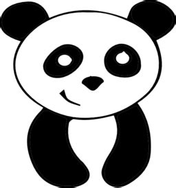 Panda Outline Image - ClipArt Best