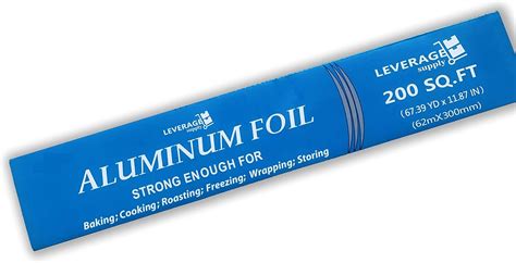 Amazon.com: Premium Quality Aluminum Foil | 200 Square Foot Roll | Foil Aluminum Roll | By ...