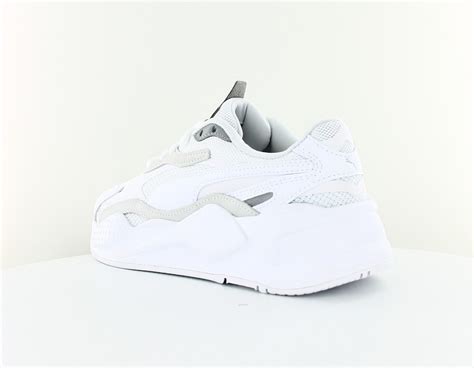 Puma Rsx 3 puzzle junior Blanc beige argent 372357_03