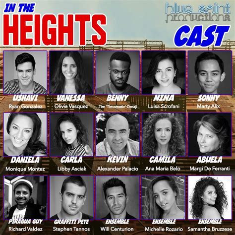 In The Heights | Cast - Dance Life