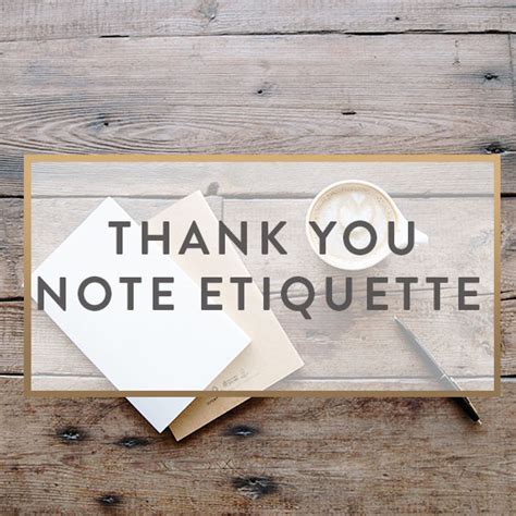 Thank You Note Etiquette and Ideas - It Starts With Coffee - Blog by Neely Moldovan — Lifestyle ...