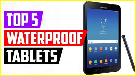 Top 5 Best Waterproof Tablets Review 2022 - YouTube