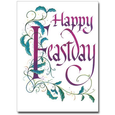 happy feast greeting cards happy feastday feast day card download - jobsmorocco.info | Happy ...