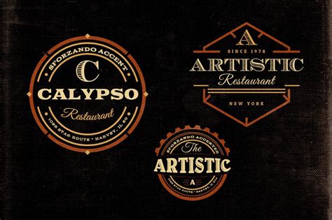 Logos vintage : 15 collections gratuites de templates