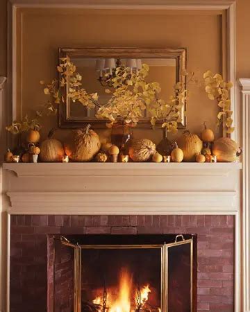 45 Great Thanksgiving Mantel Decorating Ideas - Shelterness