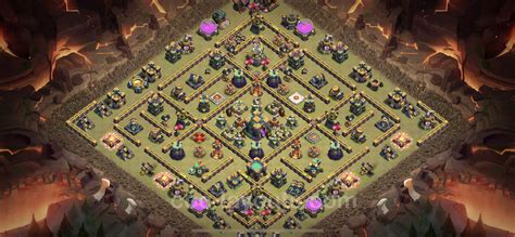 Best Anti 3 Stars War Base TH14 with Link, Anti Everything 2023 - Town ...