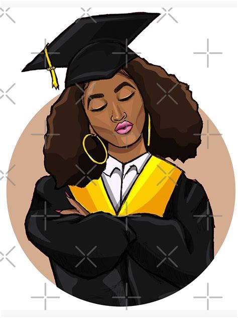 "Black girl Graduation" Art Board Print for Sale by NabilJamal | Redbubble