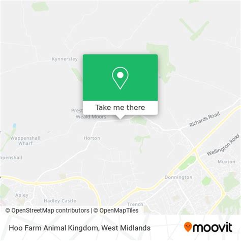 How to get to Hoo Farm Animal Kingdom in Edgmond & Ercall Magna by bus ...