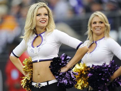 Baltimore Ravens cheerleaders. | Ravens cheerleaders, Nfl cheerleaders ...