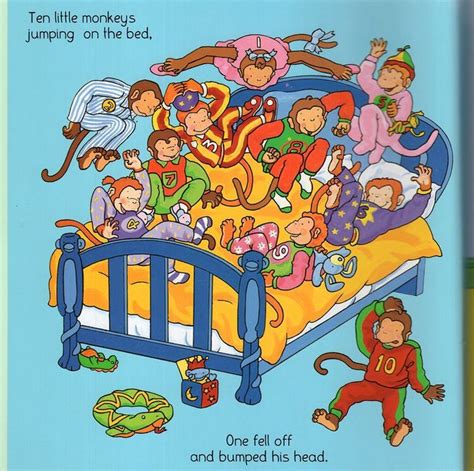 Ten Little Monkeys Jumping on the Bed (Classic Book With Holes) (Paperback)