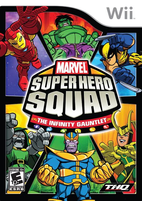 Marvel Super Hero Squad: The Infinity Gauntlet Nintendo WII Game