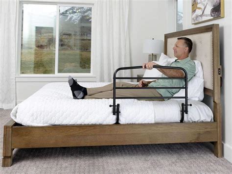 Stander Home Safety Adult Fall Prevention Bed Rail - 30" - Senior.com Bed Rails