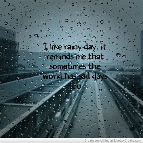 Rainy Sad Quotes. QuotesGram