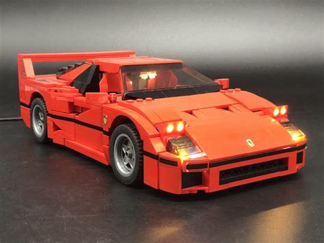 Ferrari F40 10248 LED Lighting Kit – Glow Bricks