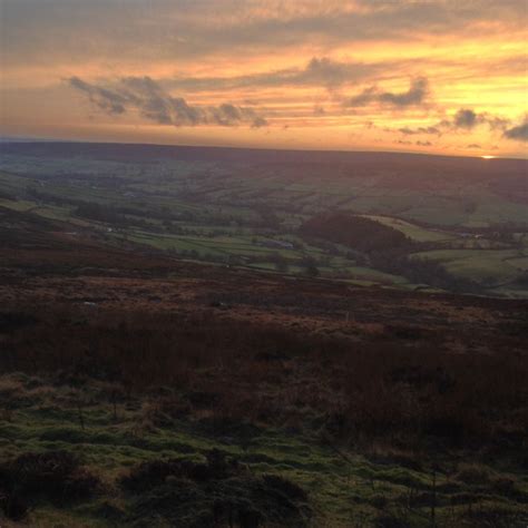 The last sunset of 2013. Blakey Ridge, North Yorkshire | Sunset, North yorkshire, Yorkshire