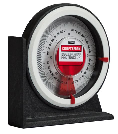 Craftsman Magnetic Universal Protractor / Angle Finders & Protractors ...