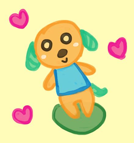 Biskit Animal Crossing New Leaf by spaceotters on DeviantArt