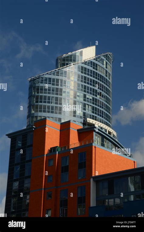 Luxury high rise apartments Portsmouth Stock Photo - Alamy