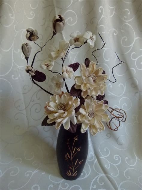 Lynette & U: Handmade Sola Flower Arrangements for Sale.