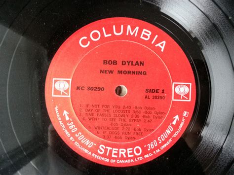 Bob Dylan – New Morning – Vinyl Pursuit Inc