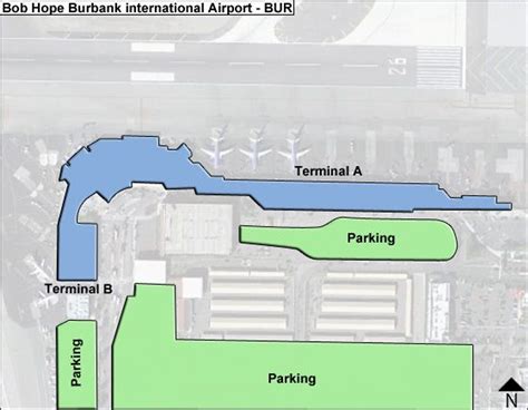 Burbank Airport Map: Guide to BUR's Terminals