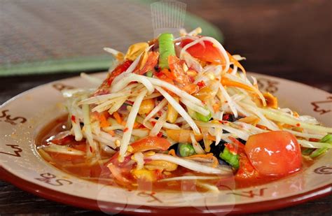 Green Papaya Salad - ChefLeez