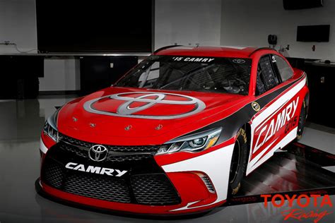 Updated 2015 Toyota Camry NASCAR Racer Revealed