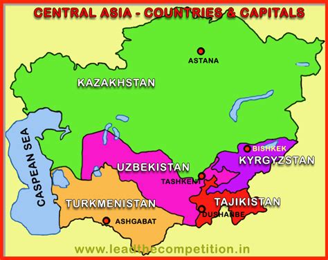 Capitals of Asian Countries
