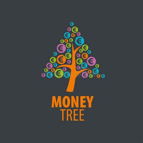 Logo money tree stock vector. Illustration of simple - 126464590